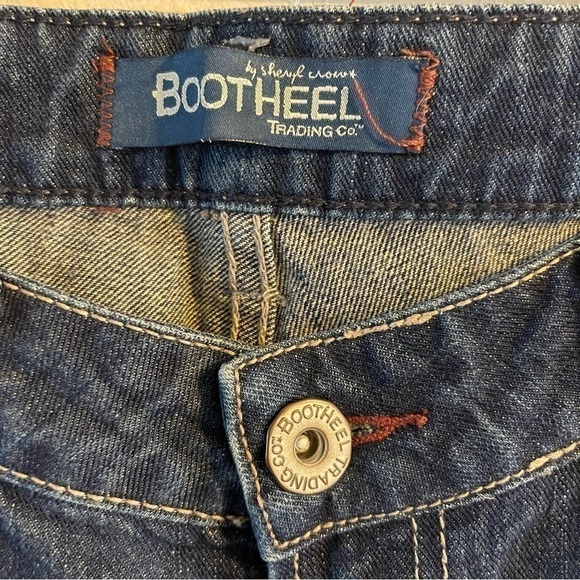 BootHeel Trading Co. by Sheryl Crow Capris Size 28/6 Kenneth beach GUC - Picture 4 of 11
